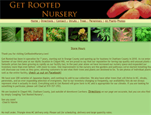 Tablet Screenshot of getrootednursery.com